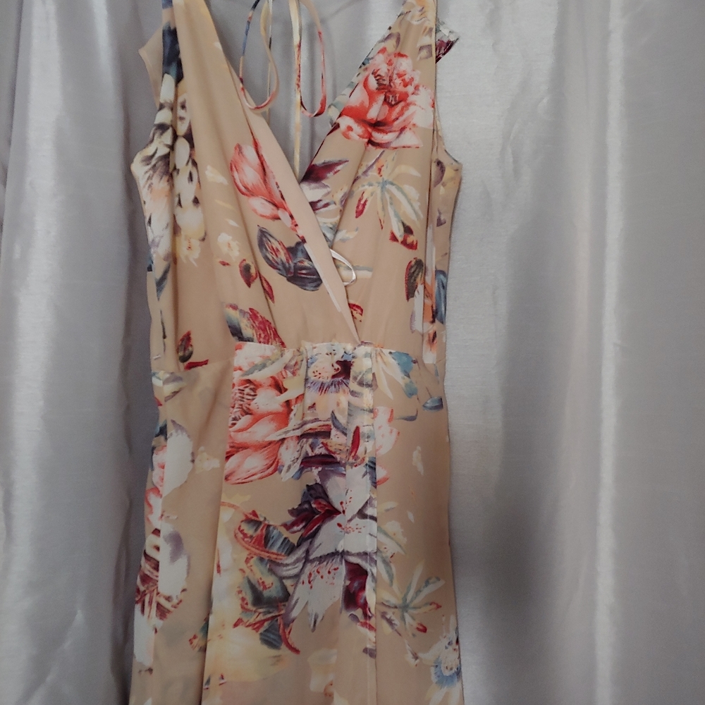 Lulus floral maxi dress